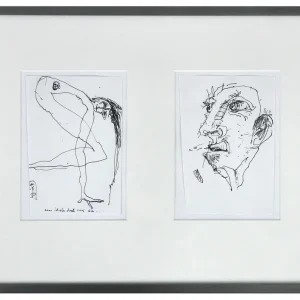 Grafik, Dirk Hille: "...COOL BI./KOPF ALTER" Sale