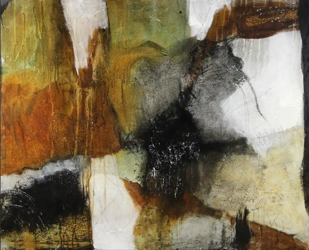 Acrylbilder abstrakt. M.Rick: "FORMATIONEN". Originalgemälde (Unikat) Meistverkauft
