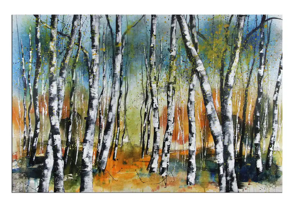Acrylgemälde, M.Kühne: "STILLES LEUCHTEN" Wochenendangebot