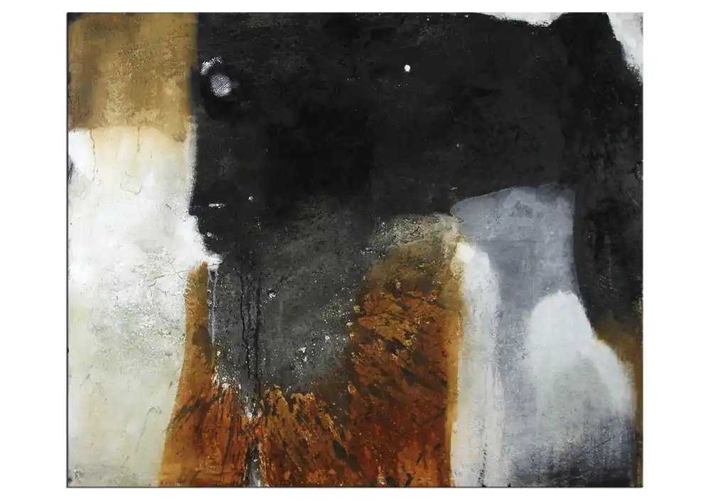 Acrylbilder abstrakt, M.Rick: "ENTLADUNG", Originalgemälde (Unikat) Neuheit