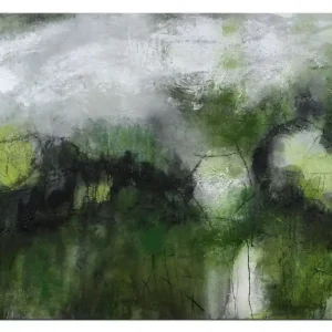 Acrylmalerei abstrakt, M.Rick: "POUR LE MAIRE" Schneller Versand