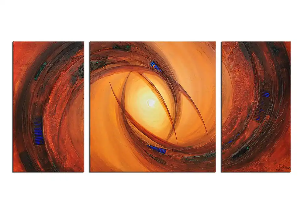 Schneller Versand Abstrakte Acrylmalerei, R.König: "ORIGIN II" (E)