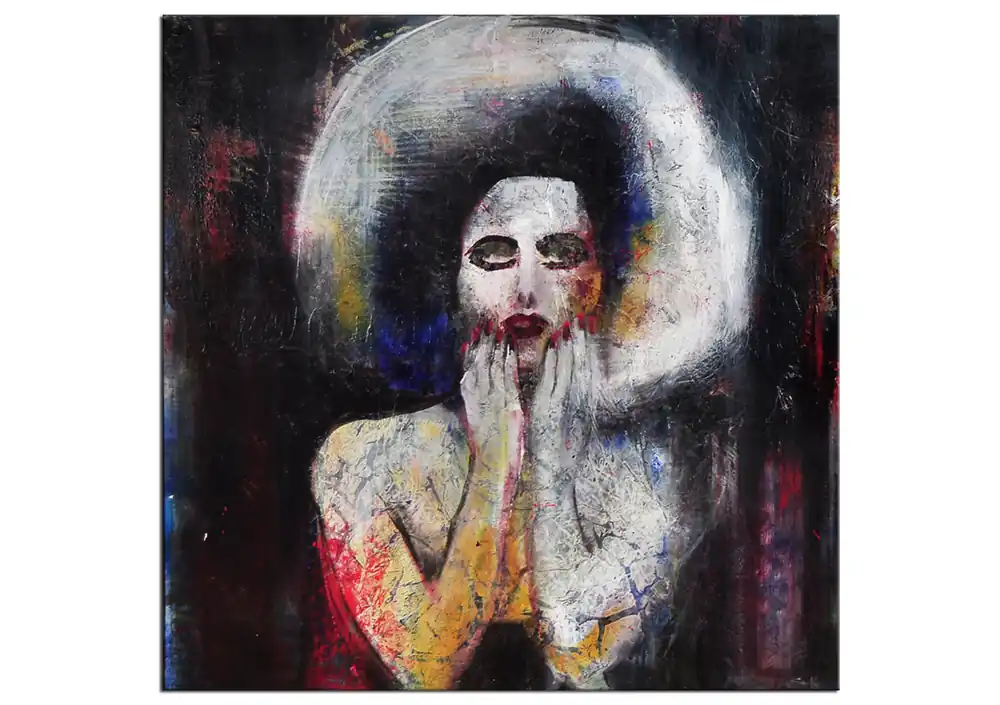 Acrylgemälde, C. David Schwartz: "AURA" Preisreduziert