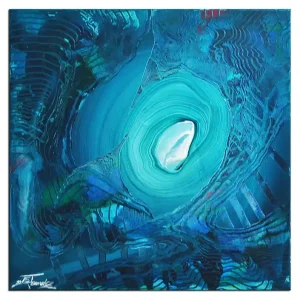 Acrylgemälde, Julio Fernandez: "FARBFORMWANDEL XXIV" (ri) Jetzt Kaufen