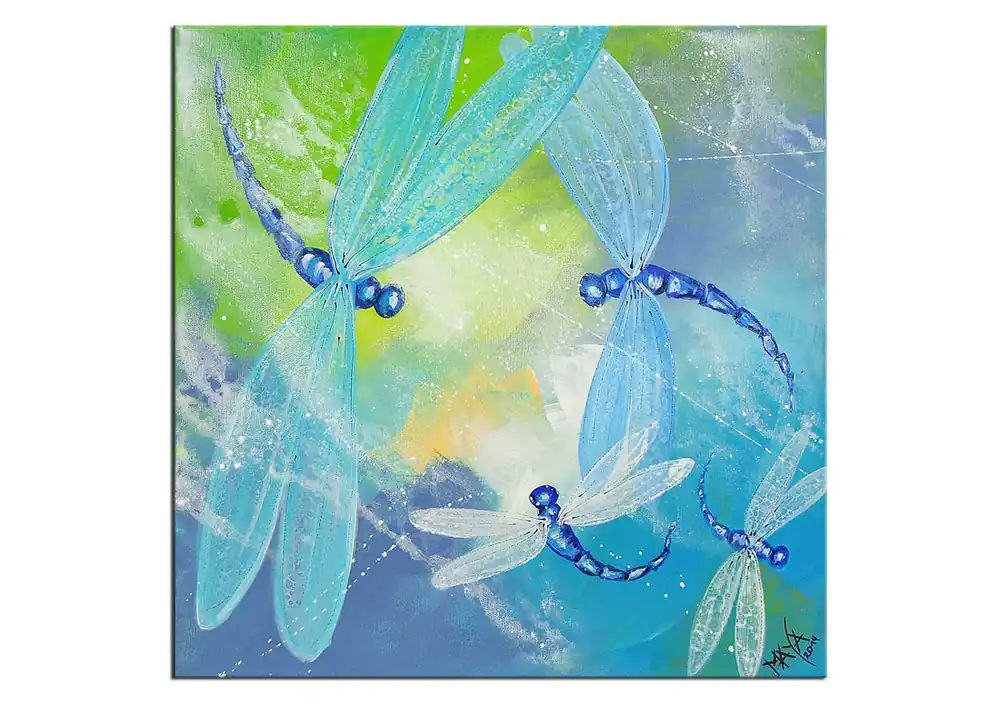 Direkt Vom Hersteller Acrylgemälde, Maya: "TRÄUMENDER SOMMER III"