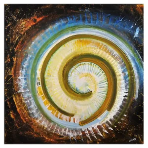 Top-Seller Acrylgemälde, A. Rojo : "SOUNDING"