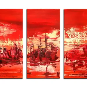Acrylgemälde, A.Rojo: "SUMMER REGATTA" Jetzt Bestellen