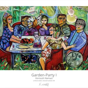 Sale Limitierte Edition auf Papier, K. Namazi: "Garden-Party I", Fineartprint, Kollektion E&K
