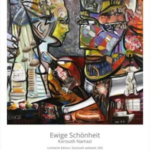 Beliebt Limitierte Edition auf Papier, K. Namazi: "Ewige Schönheit", Fineartprint, Kollektion E&K