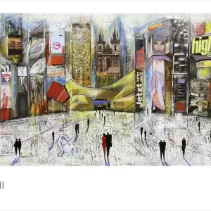 Online Kaufen Limitierte Edition auf Papier, K. Namazi: "Faces of Metropolis II", Fineartprint, Kollektion E&K