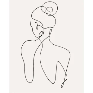 One Line Art No 1 Poster Abverkauf