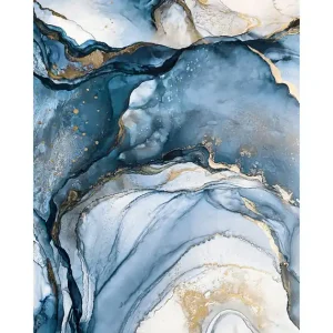 Abstrakt Blau Aquarell Nr2 Poster Neu Im Sortiment