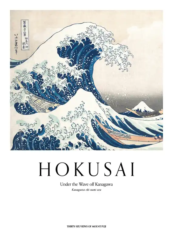 Aktuell Hokusai - The Great Wave Poster