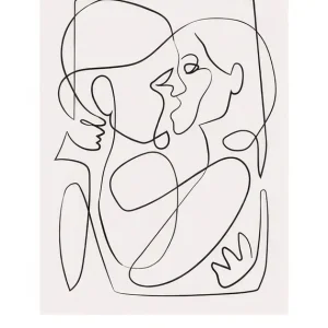 Abstrakte Figuren No2 Personalisiert Poster Heißes Angebot