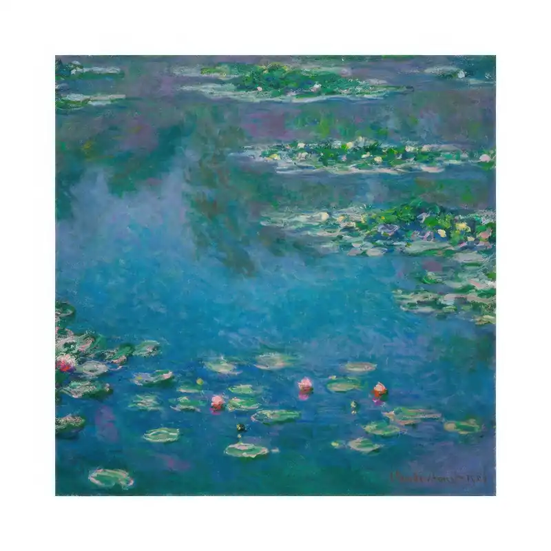 Aktuell Monet - Seerosen Square Poster