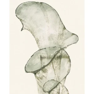 Abstraktes grünes botanisches Poster Geprüft