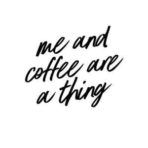 Zertifiziert Me and Coffee Poster