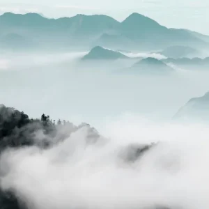 Aktuell Misty Mountains Poster