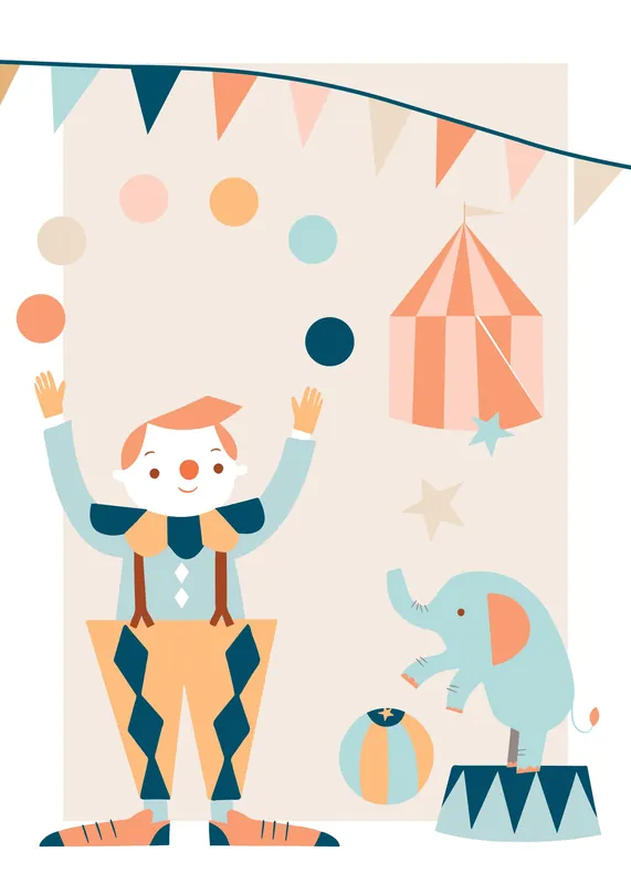 Aktuell Kleiner Zirkus Poster