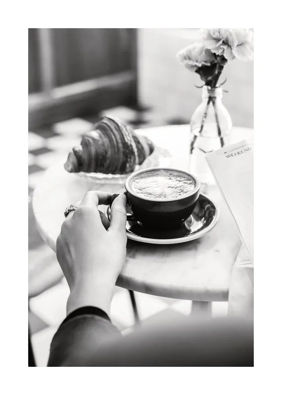 Afternoon Coffee Poster Geprüft