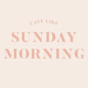 Abverkauf Easy Like Sunday Morning Poster