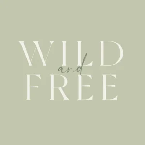 Wochenendangebot Wild and Free Green Poster