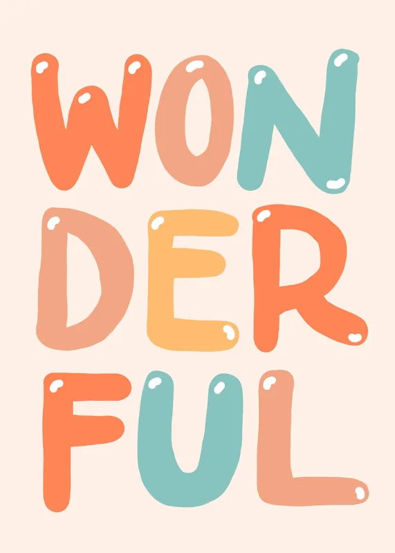 Wonderful Poster Rabatt