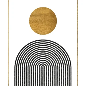Abverkauf Goldenes Mondlicht Poster