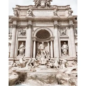 Aktuell Fontana Di Trevi Poster