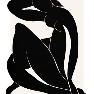 Abstrakte Silhouette No1 Poster Kostenloser Rückversand