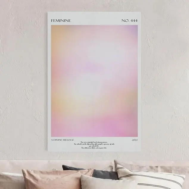 A Divine Message - Feminine No.444 Akustikbild Zertifiziert