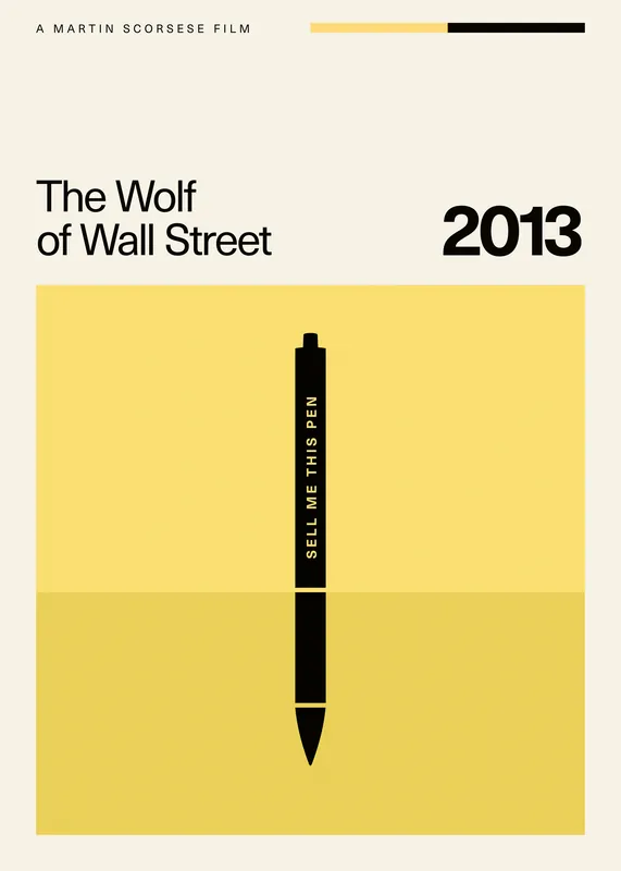 Wolf Wall Street Poster Garantierte Lieferung