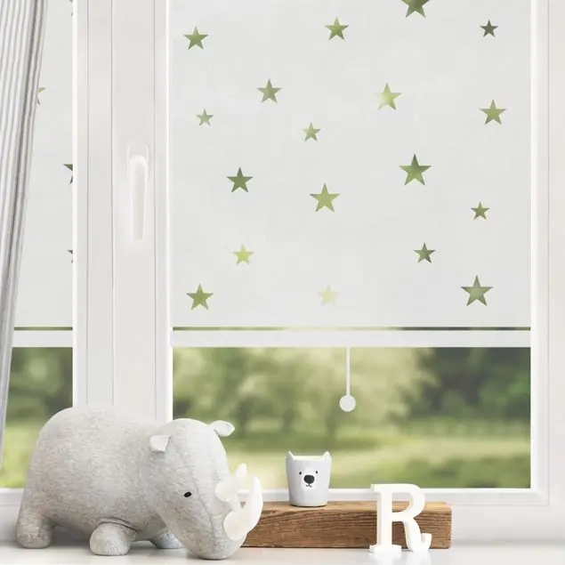 No.UL466 Sternenhimmel Rollo Fensterfolie Sichtschutz Angebot