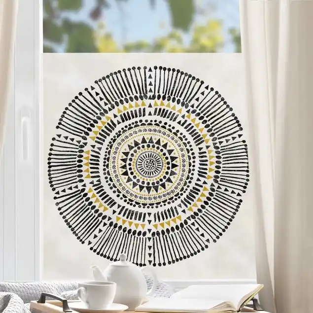 Sonnentribal III Fensterfolie Ausverkauf