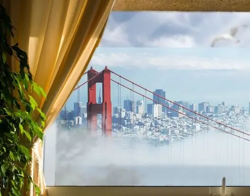 Good Morning San Francisco! Fensterfolie Preisreduziert