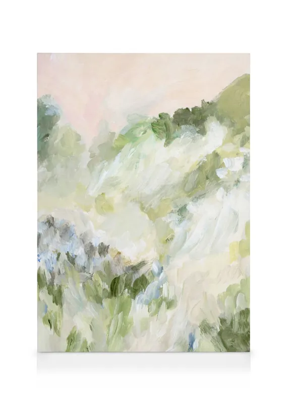 Abstract Spring Landscape Leinwand Begrenztes Angebot