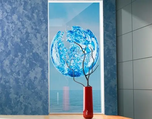 Nur Für Kurze Zeit Wasserkugel Fensteraufkleber