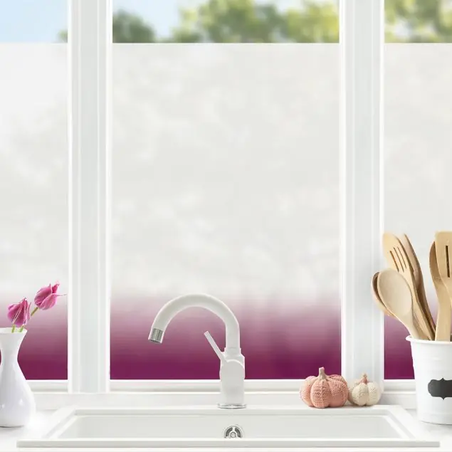 Neu Im Sortiment Dip-Dye Fuchsia Fensterfolie