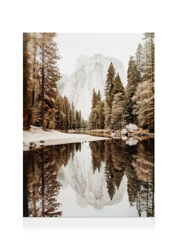 Yosemite Valley River Leinwandbild Sale