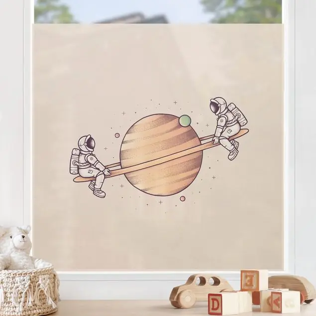Zertifiziert Enkel Dika - Kosmische Freude Fensterfolie
