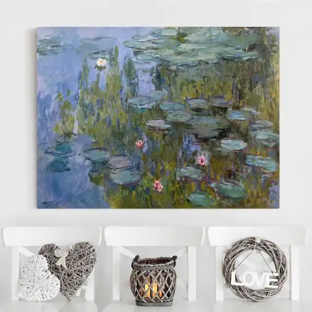 Sichere Zahlung Claude Monet - Seerosen (Nympheas) Leinwandbild – Canvas