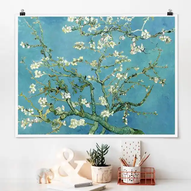 Vincent van Gogh - Mandelblüte Poster - Querformat Letzte Chance