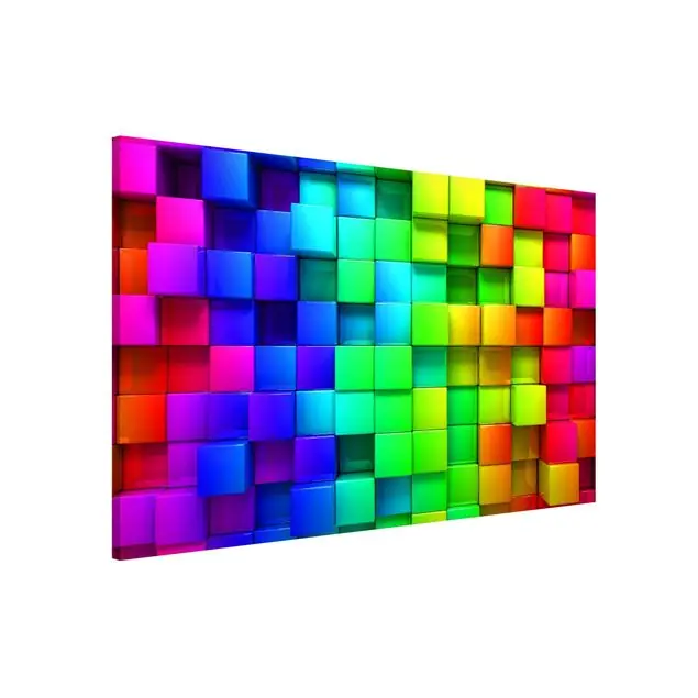 3D Würfel Magnettafel - Querformat 3:2 Aktuell