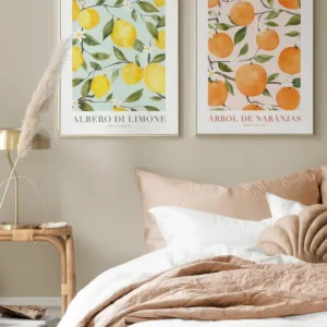 Zitrus Duo Poster Set Solange Der Vorrat Reicht