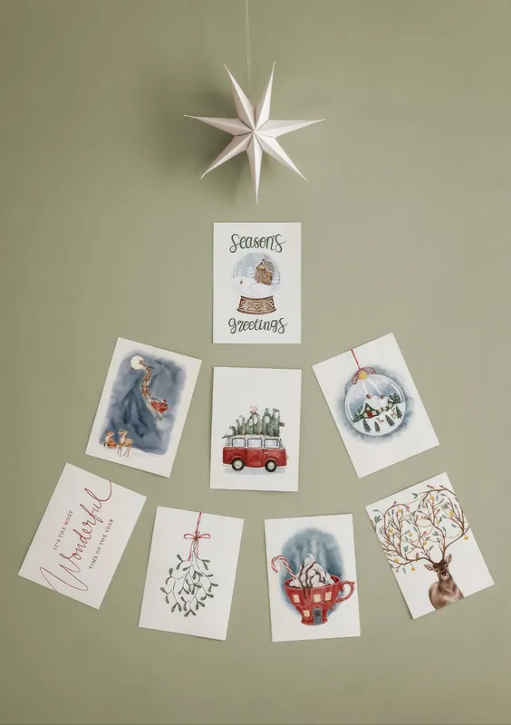 Wunderschöne Weihnachtskarten Finale Aktion