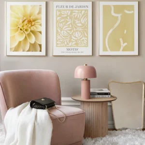 Yellow Charm Posterset Schneller Versand