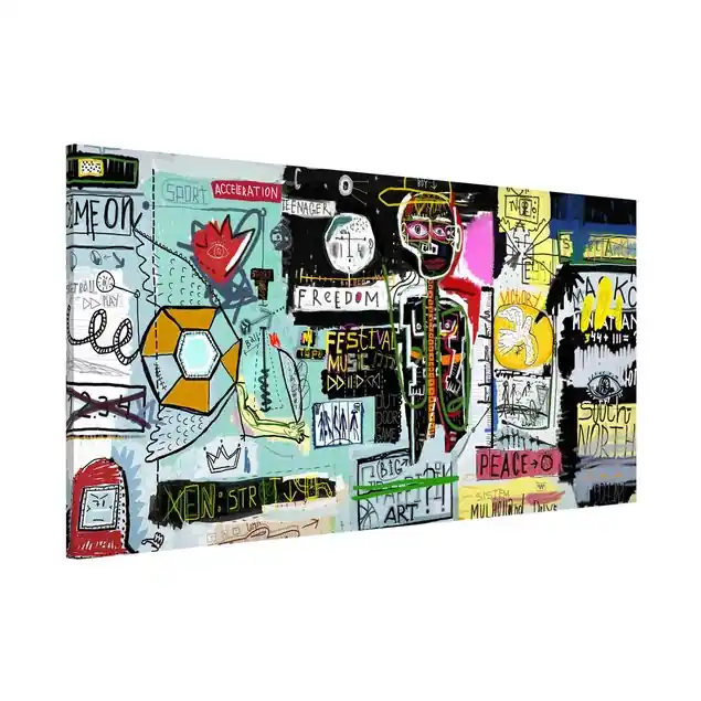 Abstract Graffiti Art Magnettafel Kracherpreis