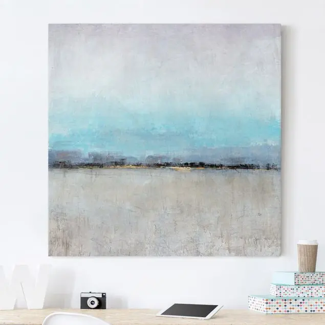 Grenzenlose Weite I Leinwandbild • hergestellt in Deutschland • langlebiges Canvas mit Holzkeilrahmen • klassische Struktur Neu