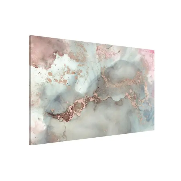 Zertifiziert Farbexperimente Marmor Pastell und Gold Magnettafel