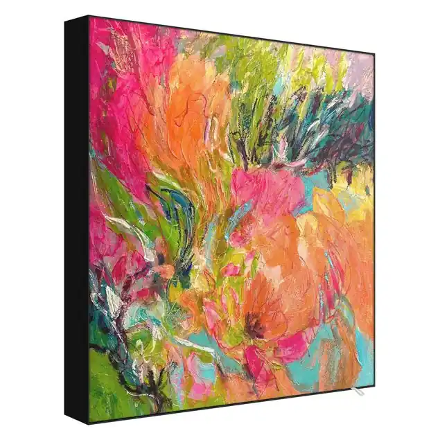 Neue Ware Abstrakte Blumen Malerei Wechselbild
